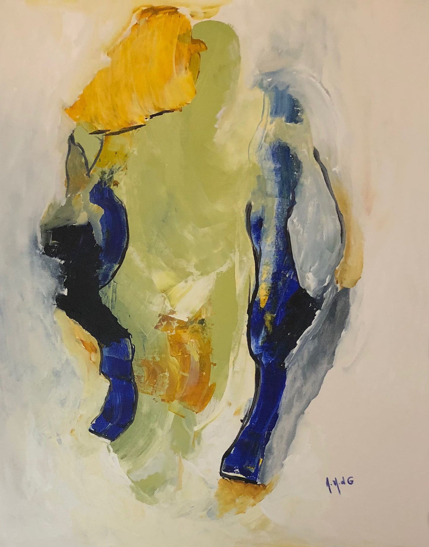 "A Kind of Oyster Shell" Original Painting