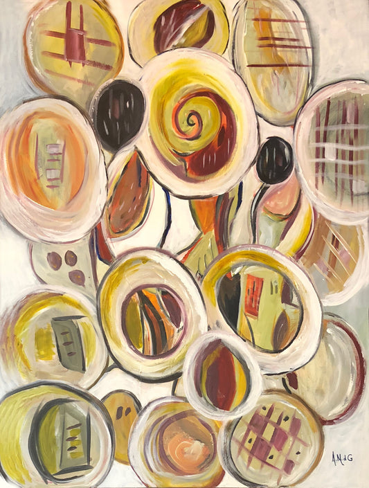 "Bubbles" Original Painting