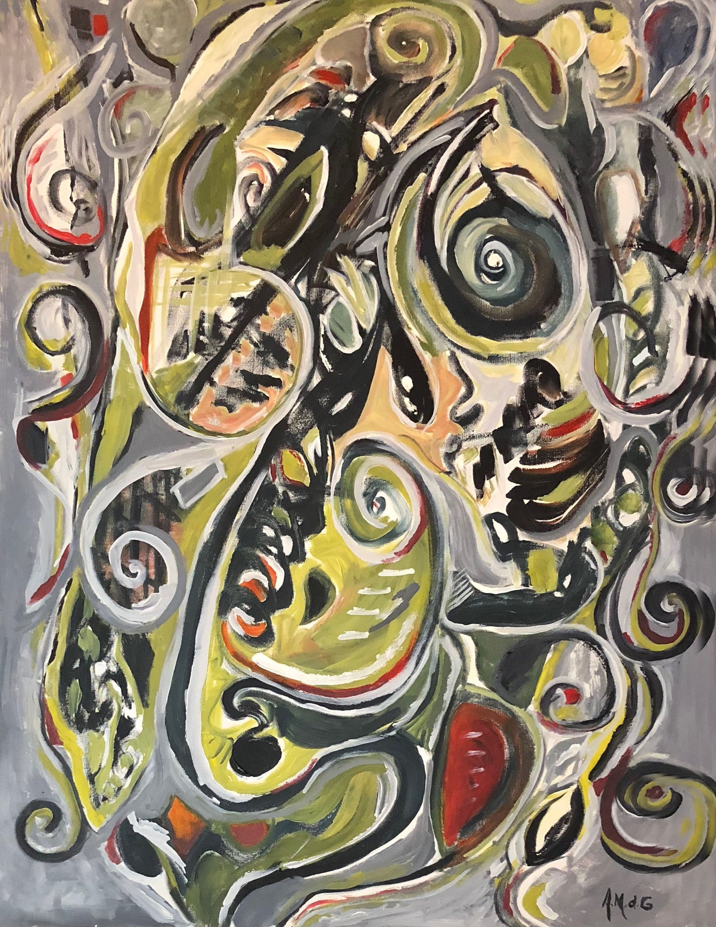 "It's All Twisted in Your Mind" Original Painting