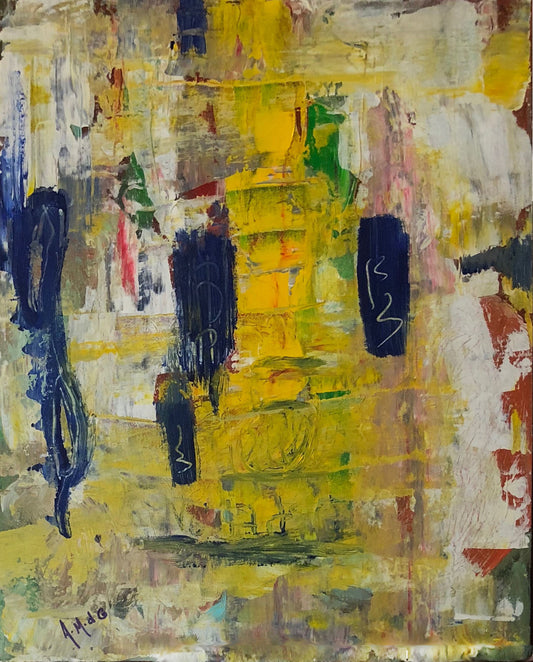 "Solidarity in Yellow" Original Painting